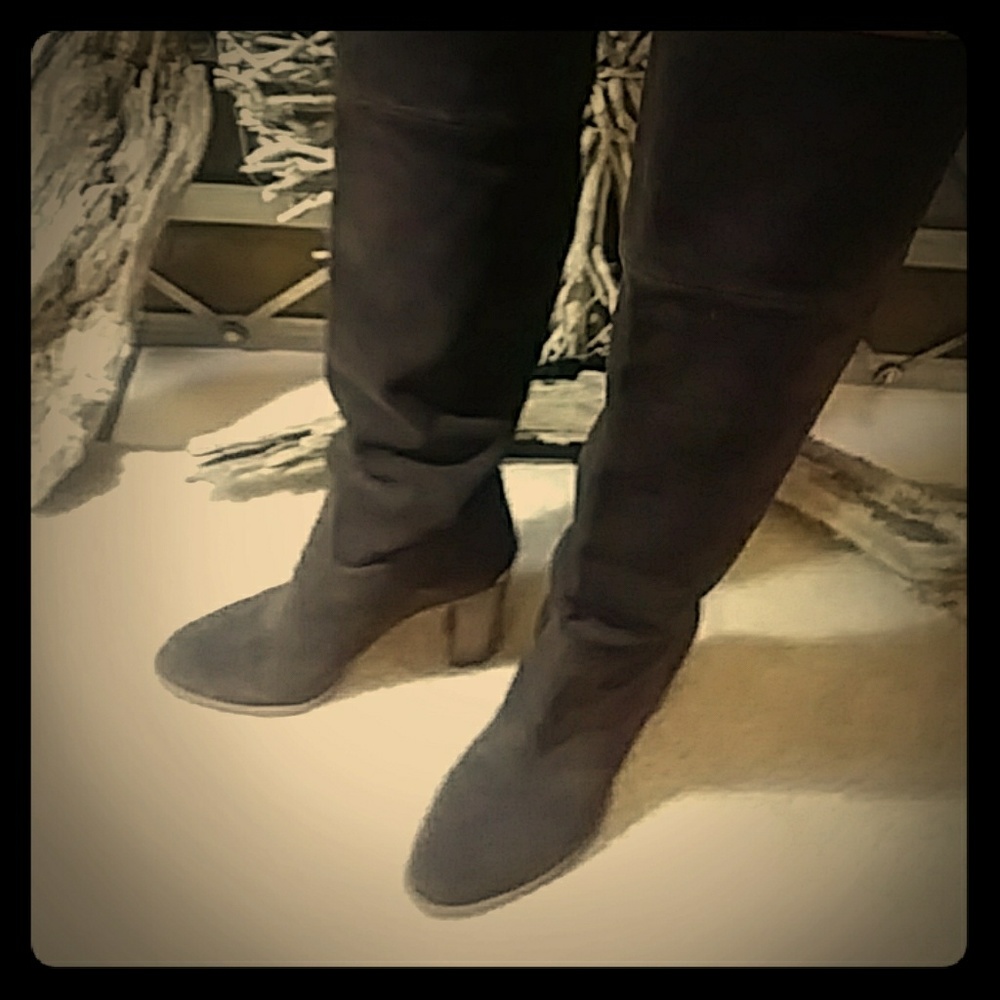 Michael Kors Over the Knee Suede Boots